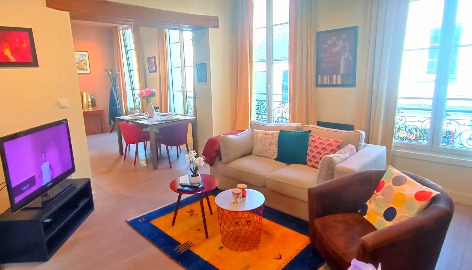 Appartement De Style - Rue Pietonne - Centre Ville كان المظهر الخارجي الصورة
