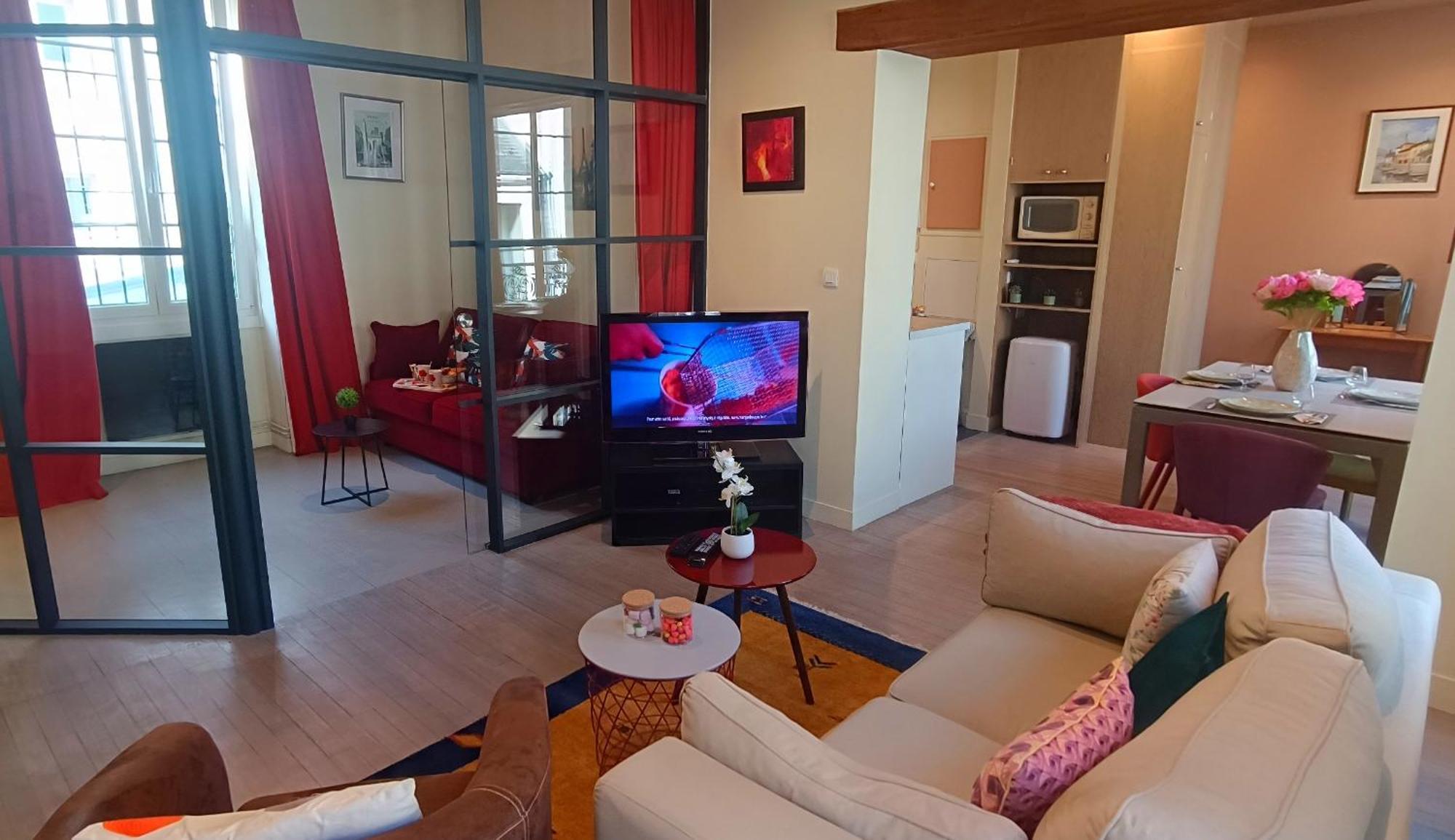 Appartement De Style - Rue Pietonne - Centre Ville كان المظهر الخارجي الصورة